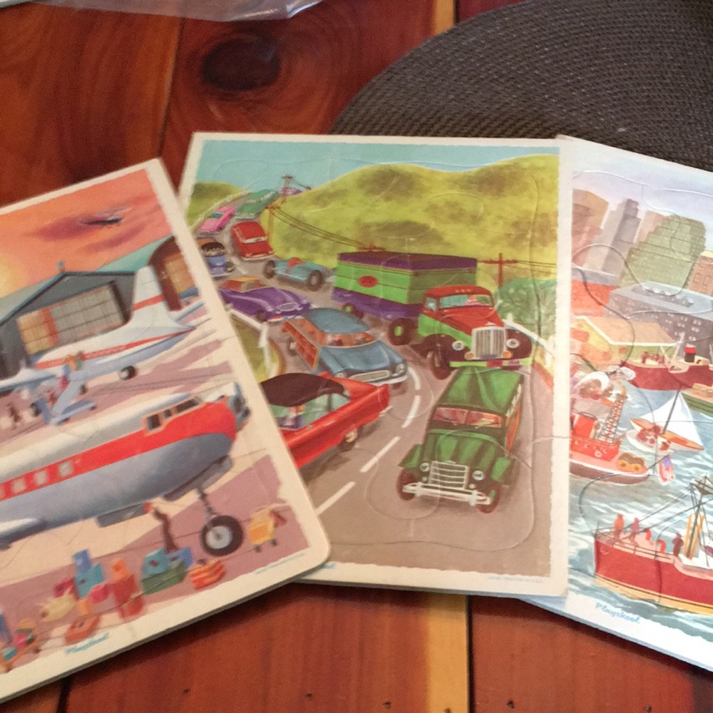 3- Vintage puzzles